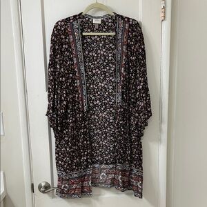 Knox Rose XXL open front kimono